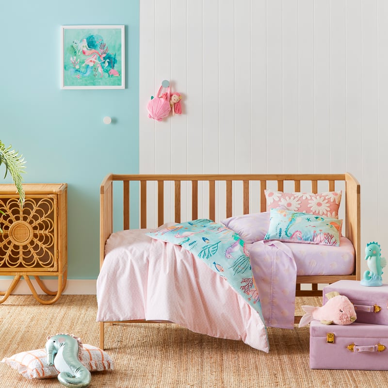 Ocean Magic Marine Cot Quilt Cover Set