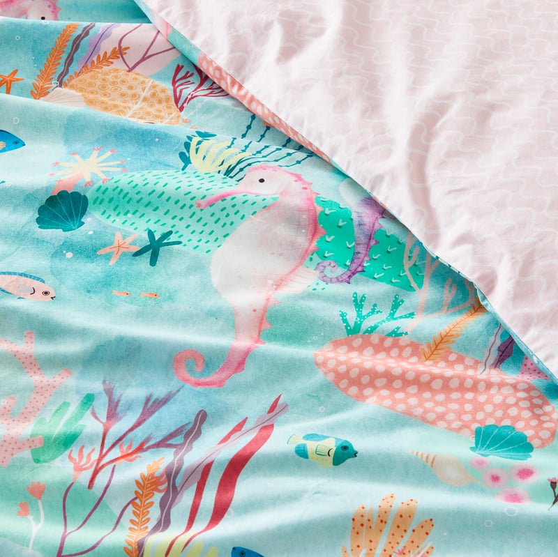 Ocean Magic Marine Cot Quilt Cover Set