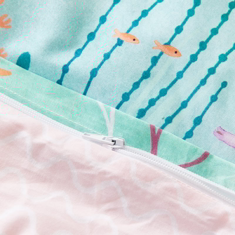 Ocean Magic Marine Cot Quilt Cover Set