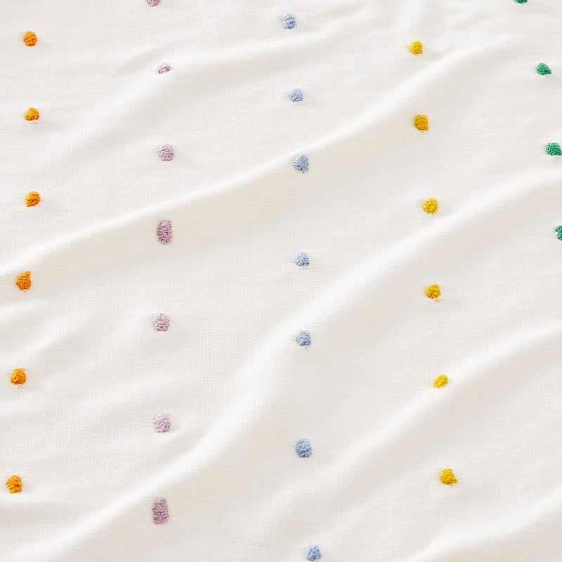 Marley Organic Cotton Rainbow Blanket