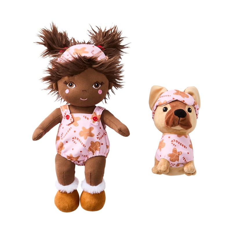 Sofia & Cookie Pink Christmas PJ Pals