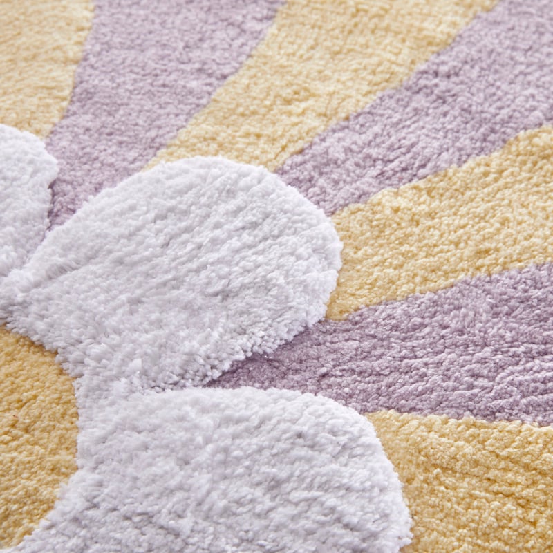 Petal Lilac Multi Bath Mat