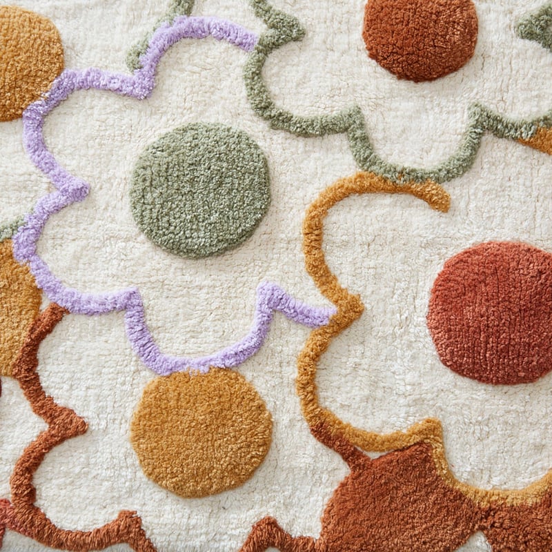 Daisy Natural Multi Bath Mat