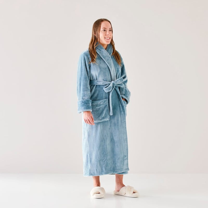 Ultra Soft Sea Blue Robe