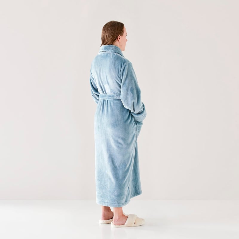 Ultra Soft Sea Blue Robe