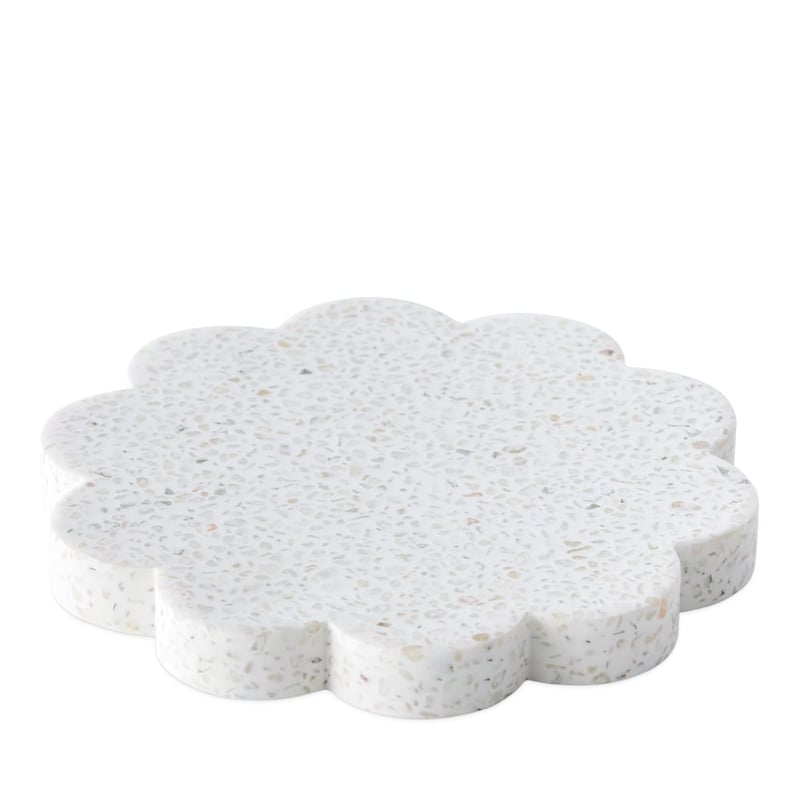 Mimi White Terrazzo Tray