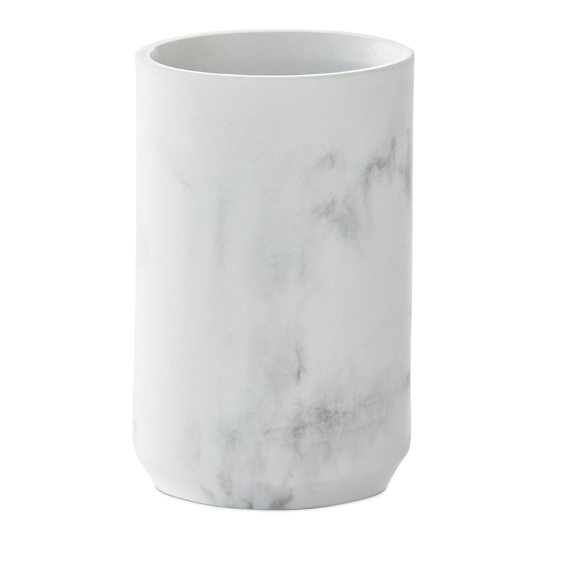 Mayfair Marble & Silver Bathroom Accessories