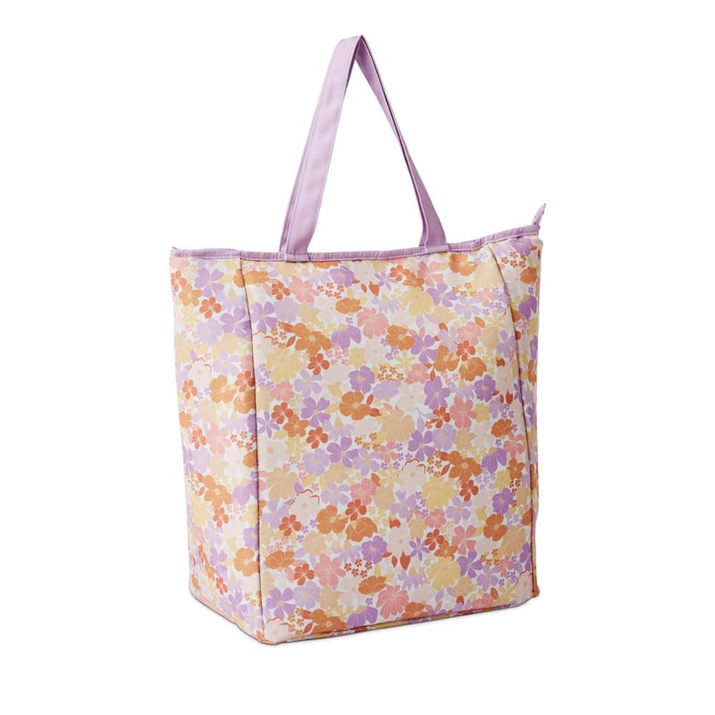 Bronte Floral Canvas Beach Cooler Bag