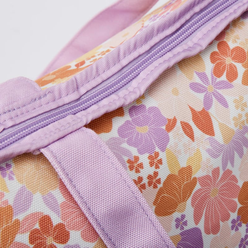 Bronte Floral Canvas Beach Cooler Bag