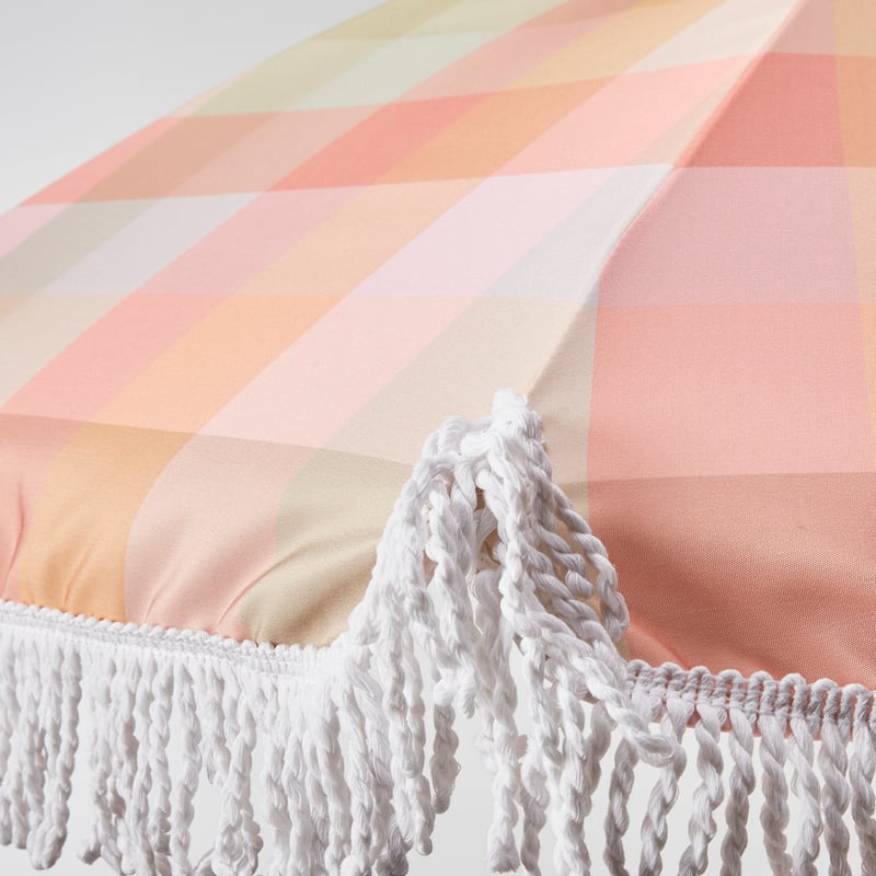 Eden Check Beach Umbrella