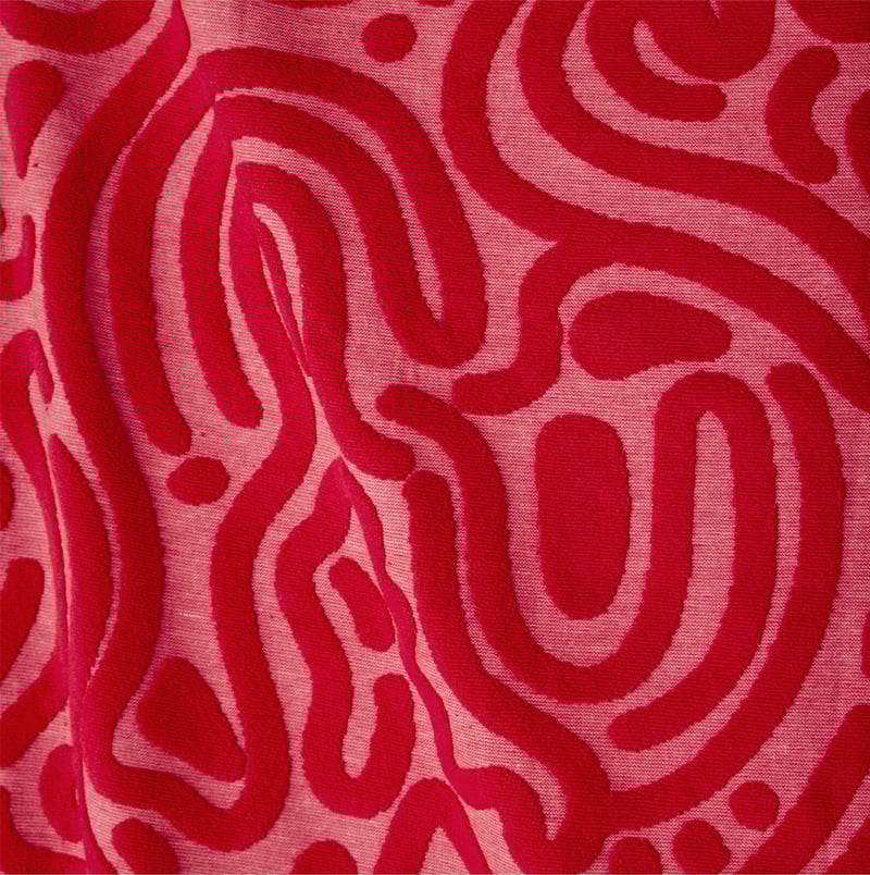 Samoa Red Quick Dry Beach Towel