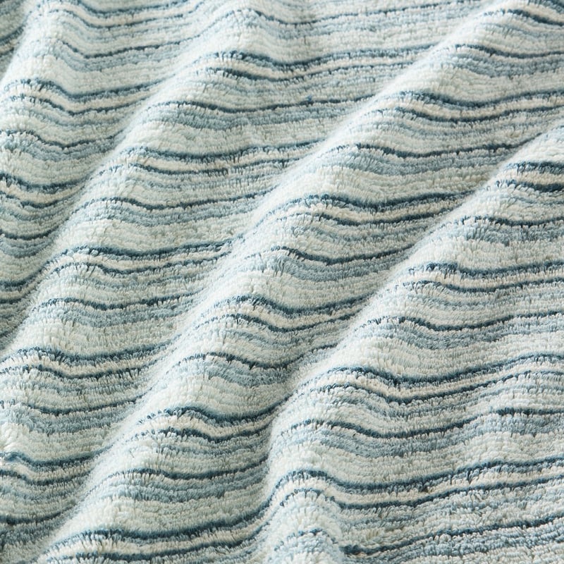 European Sienna French Blue Multi Turkish Cotton Towel Range