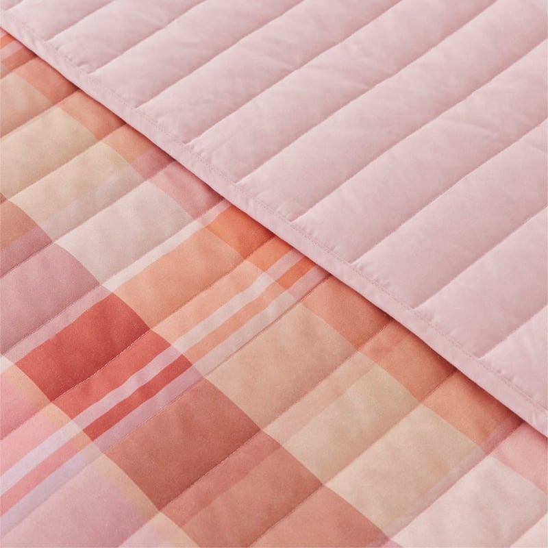 Sunset Check Quilted Coverlet Separates
