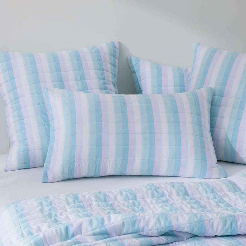 Cheerful Stripe Sorbet Quilted Coverlet Separates
