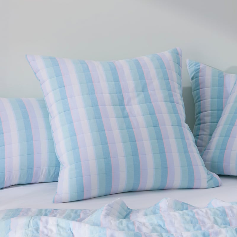 Cheerful Stripe Sorbet Quilted Coverlet Separates