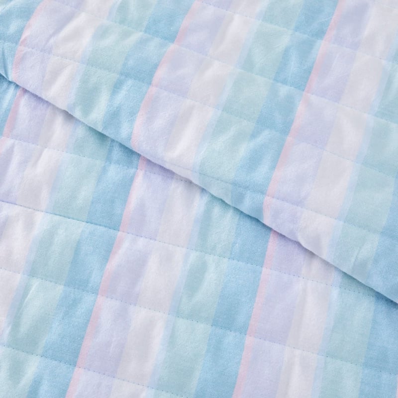Cheerful Stripe Sorbet Quilted Coverlet Separates