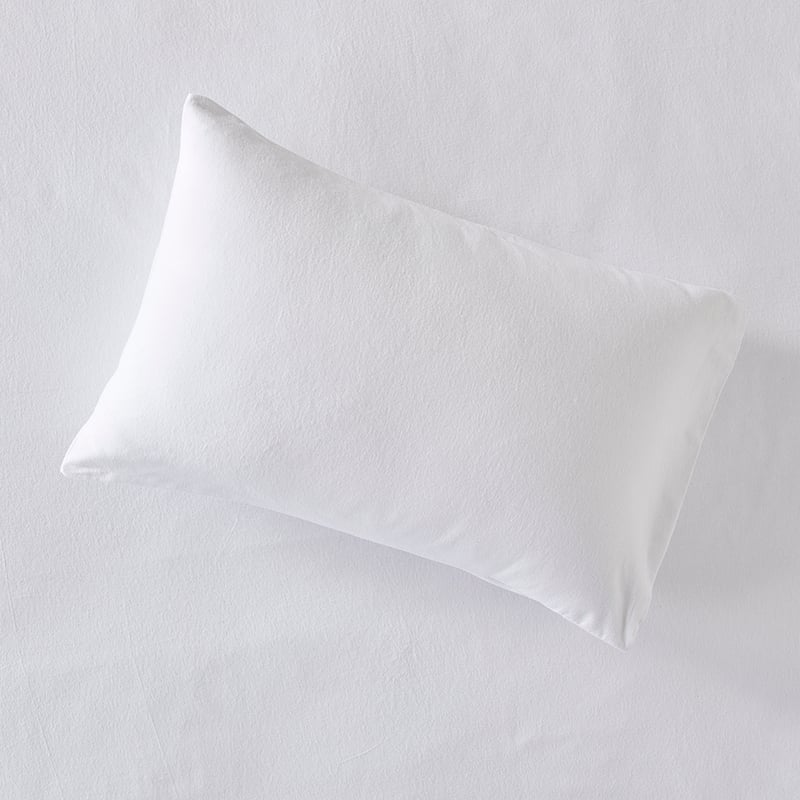 Flannelette White Plain Dye Sheet Set
