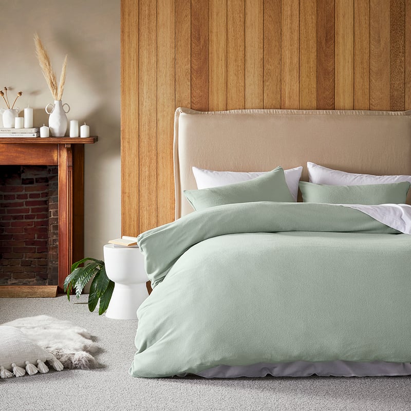 Cloud Sage Quilt Cover Set