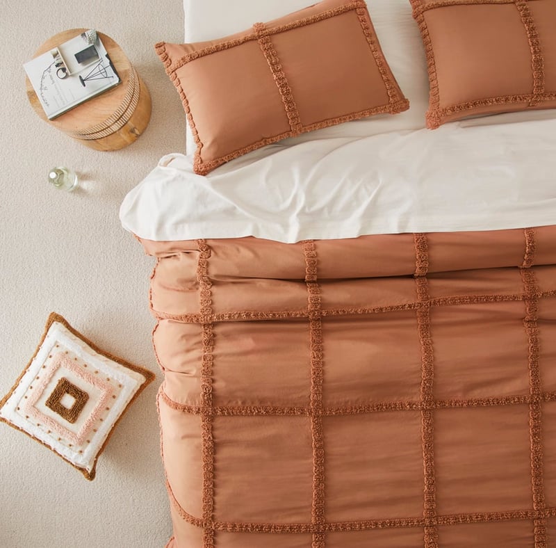 Cruz Earth Check European Pillowcase Pair