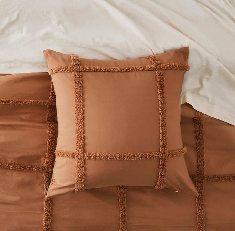 Cruz Earth Check European Pillowcase Pair