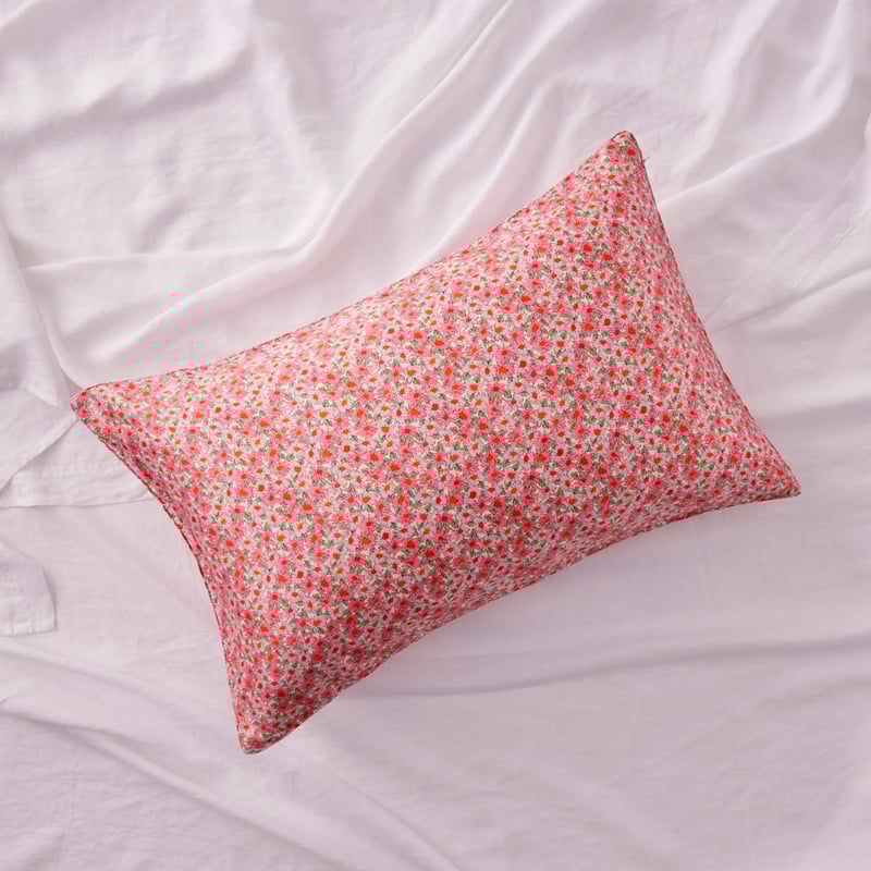 Pippa Floral Pure Silk Printed Pillowcases
