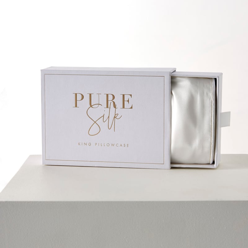 Pure Silk Antique White Pillowcases