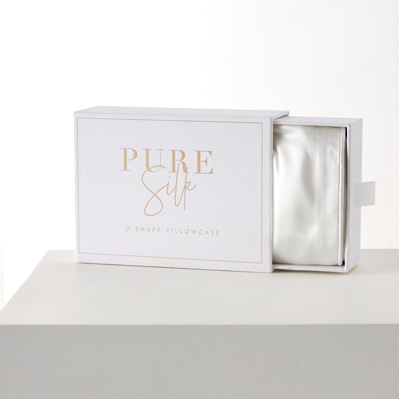 Pure Silk Antique White Pillowcases
