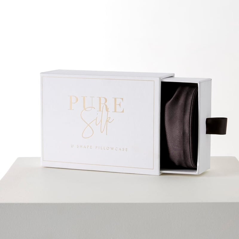 Pure Silk Black Pillowcases