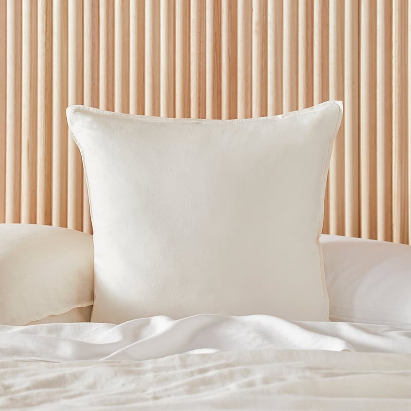 Vintage Washed Linen Pearl Pillowcases