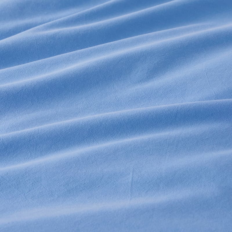 Stonewashed Cotton French Blue Pillowcases