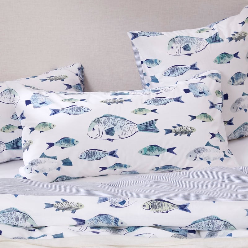 Bluefin Blue Quilt Cover Set + Separates