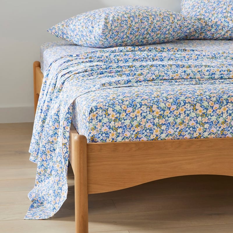 Summer Brights Libertine Blue Printed Sheet Set