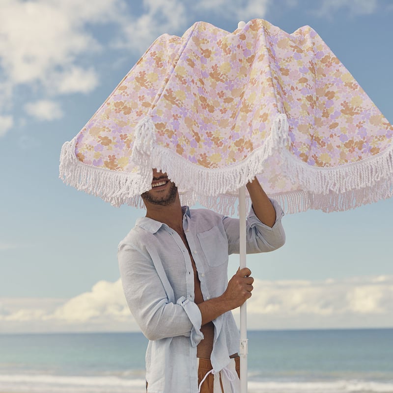 Bronte Floral Beach Umbrella