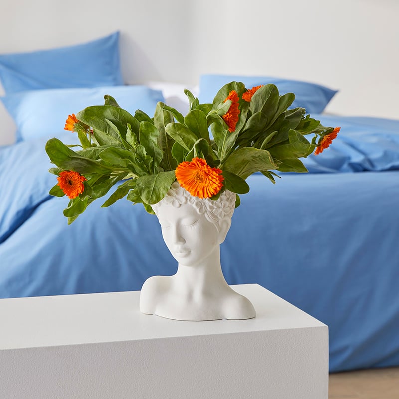 Nymph White Small Vase