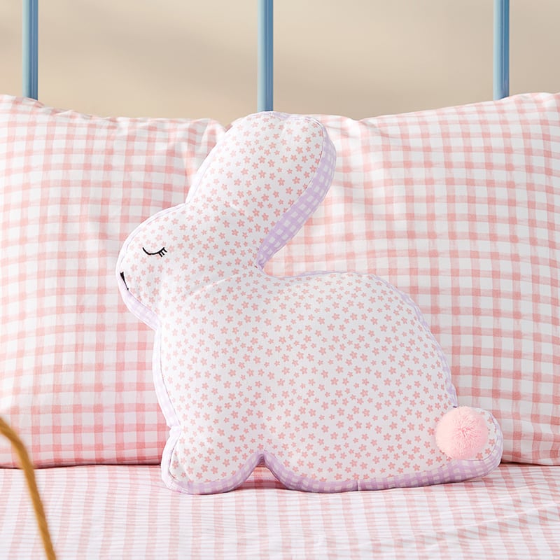 Blooms The Bunny Textured Cushion