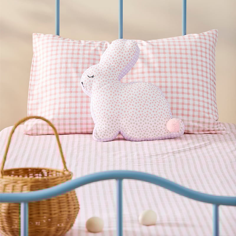 Blooms The Bunny Textured Cushion