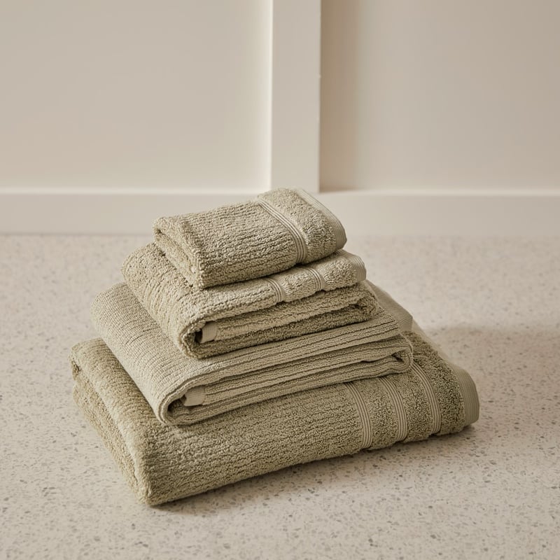 Flinders Green Tea Bath Towel Range