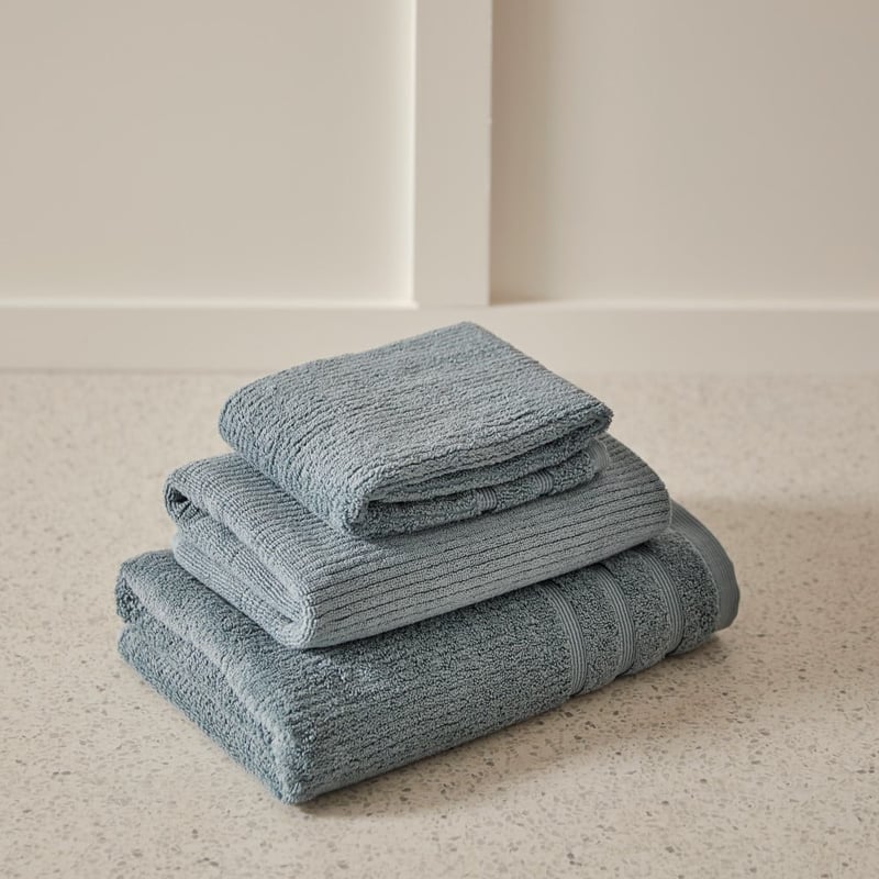Flinders Sea Blue Towel Range