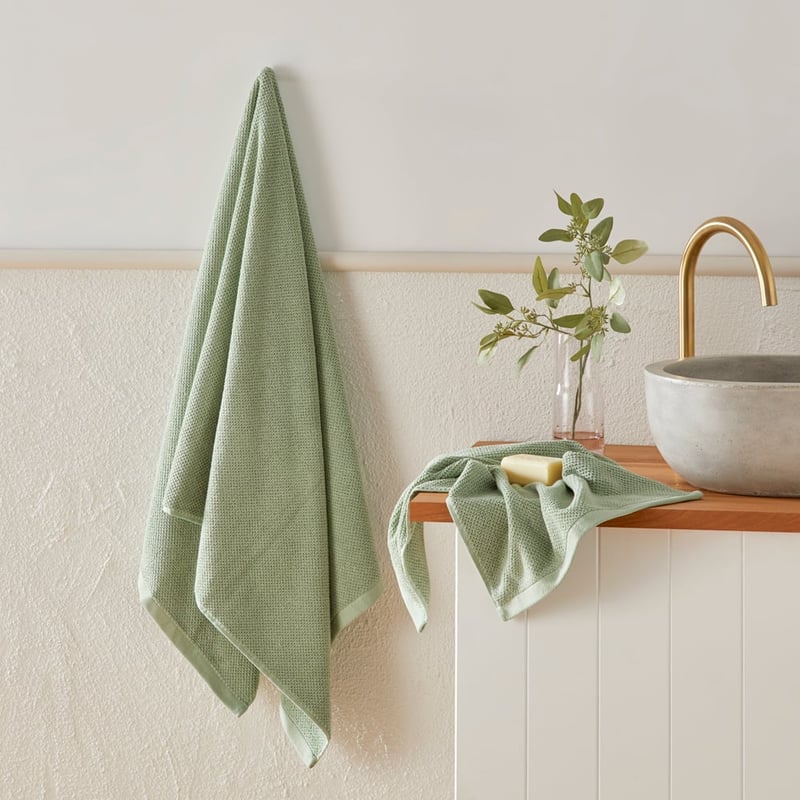 Comfort Collection Eucalyptus Textured Towel Range
