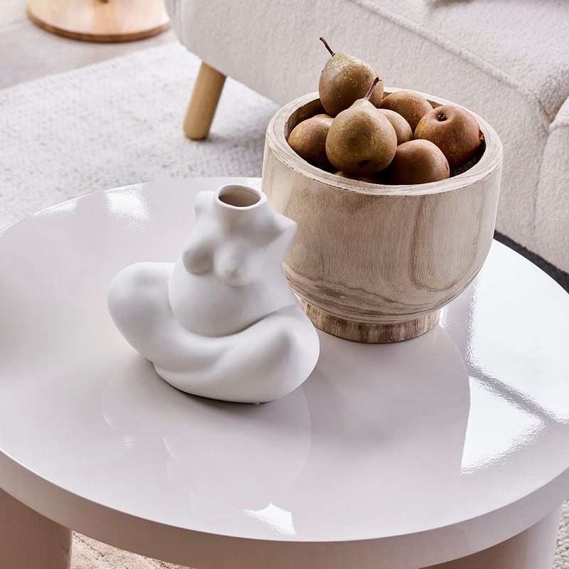 Body White Vase