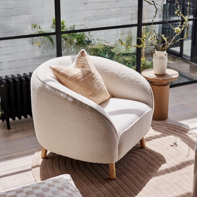 Suri Tan Linen Cushion