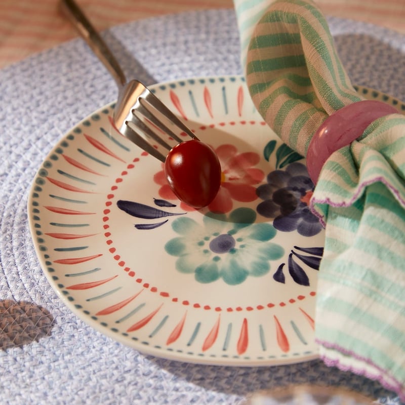 Valentina Handpainted Blue Servingware