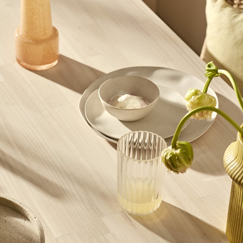 Capri Ivory Bamboo Servingware