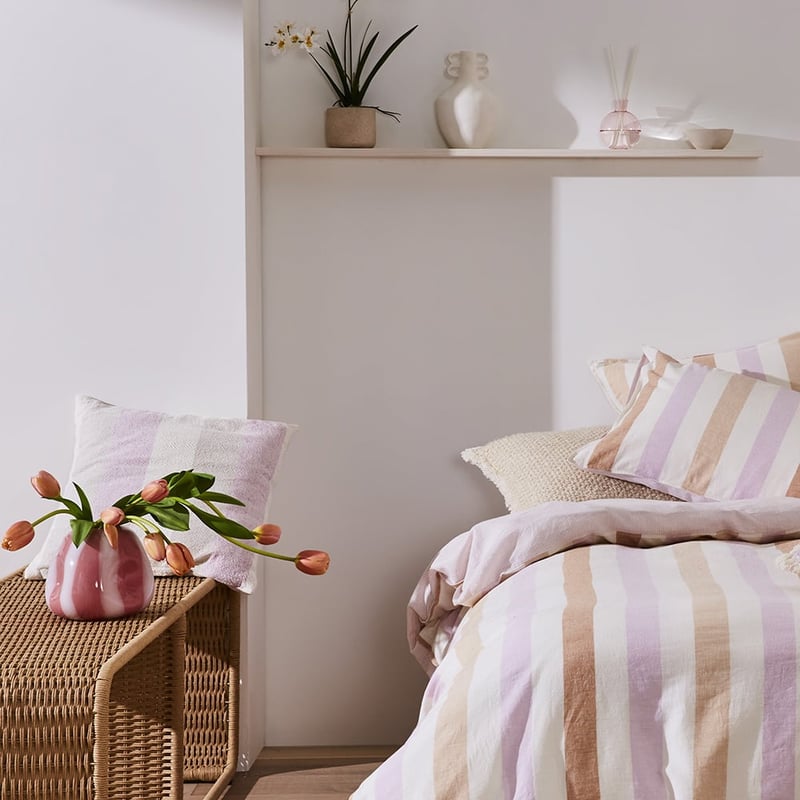  Pink Stripes Vase