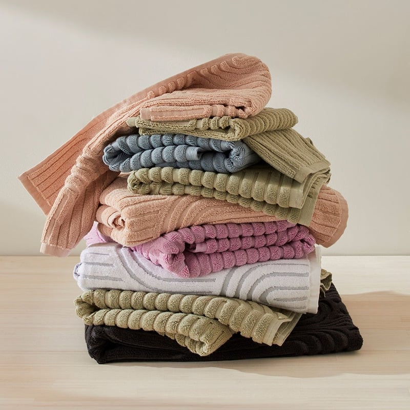 Archie Nude Pink Towel Range