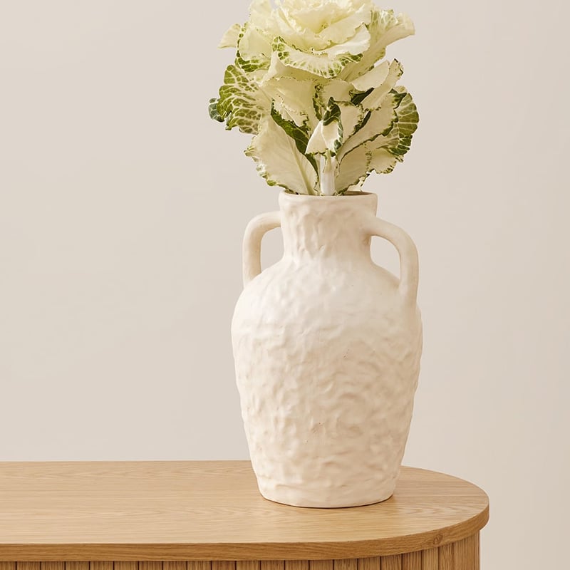Centro White Vase