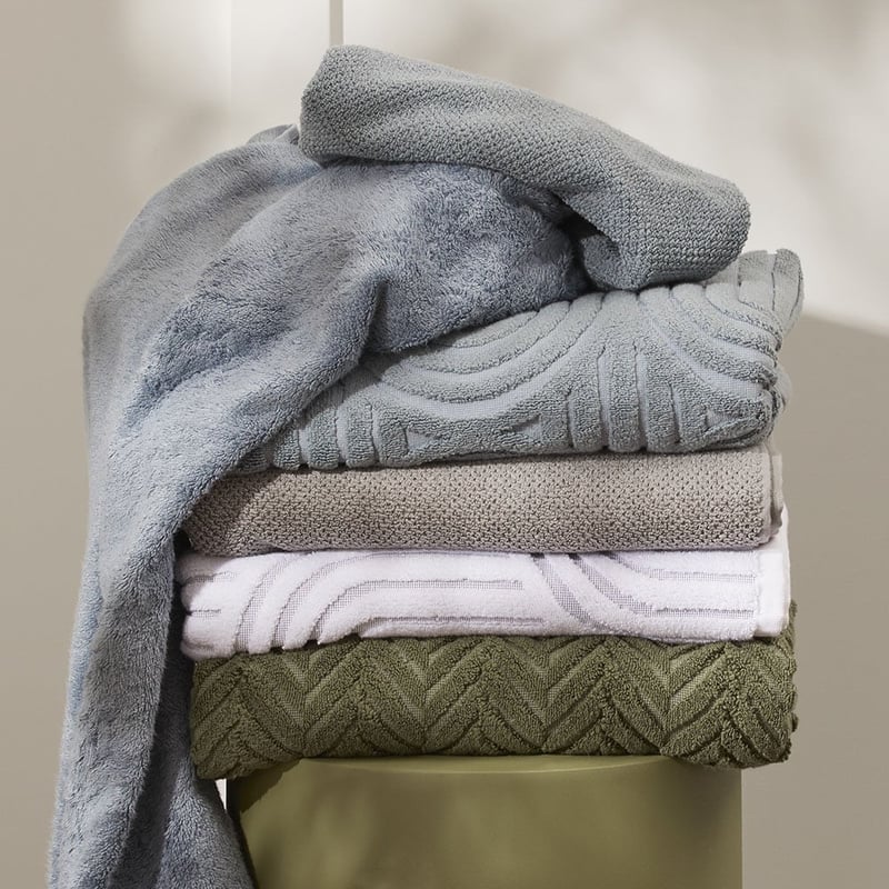 Flinders Sea Blue Towel Range