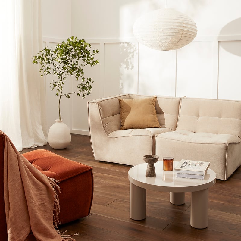 Belgian Tobacco Vintage Washed Linen Cushion