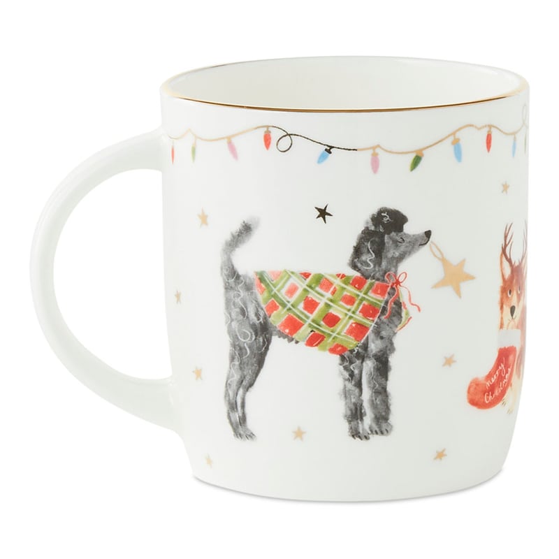 Festive Dogs Multi Christmas Mug