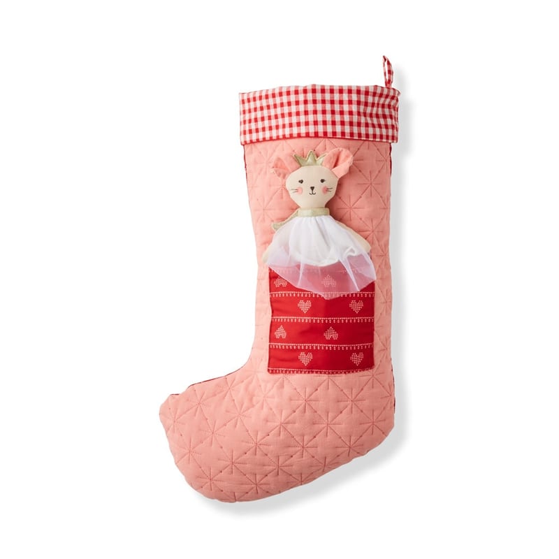 Christmas Santa Stocking & Friend